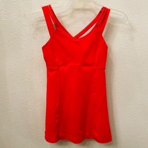 Lululemon training tank with built in sports bra